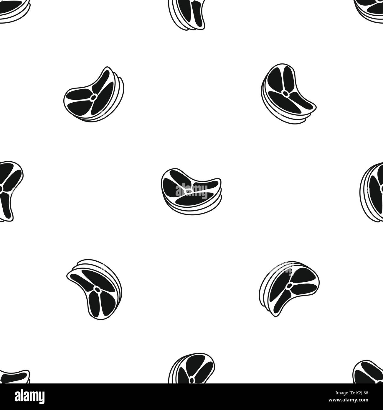 Steak pattern seamless black Stock Vector Image & Art - Alamy