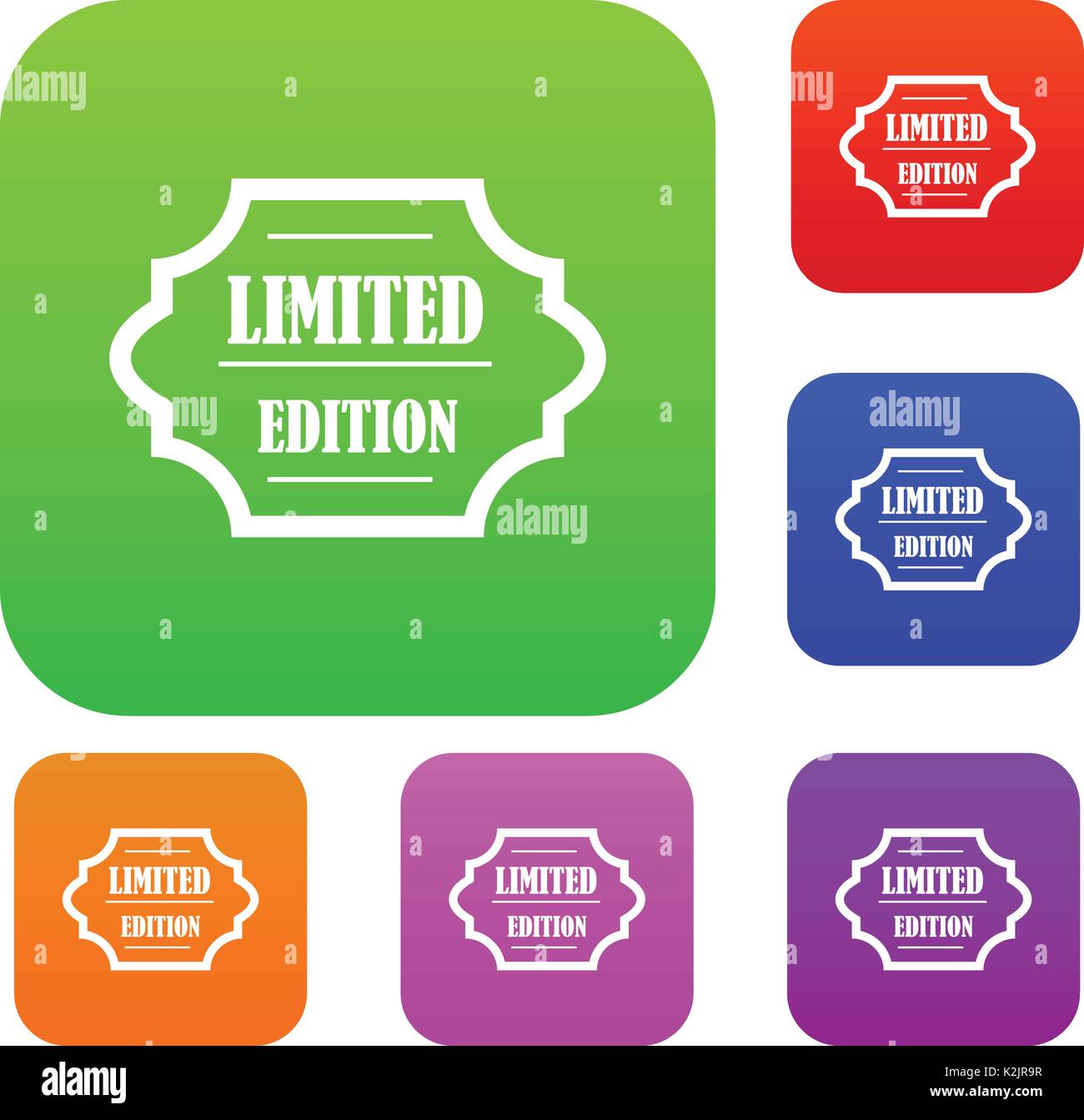 Limited edition set collection Stock Vector Image & Art - Alamy