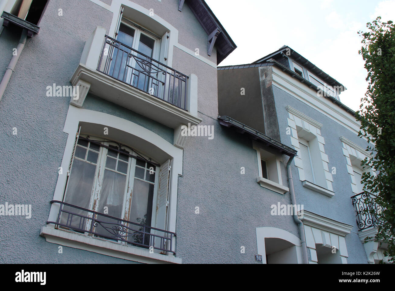 Private houses in SaintNazaire (France Stock Photo Alamy