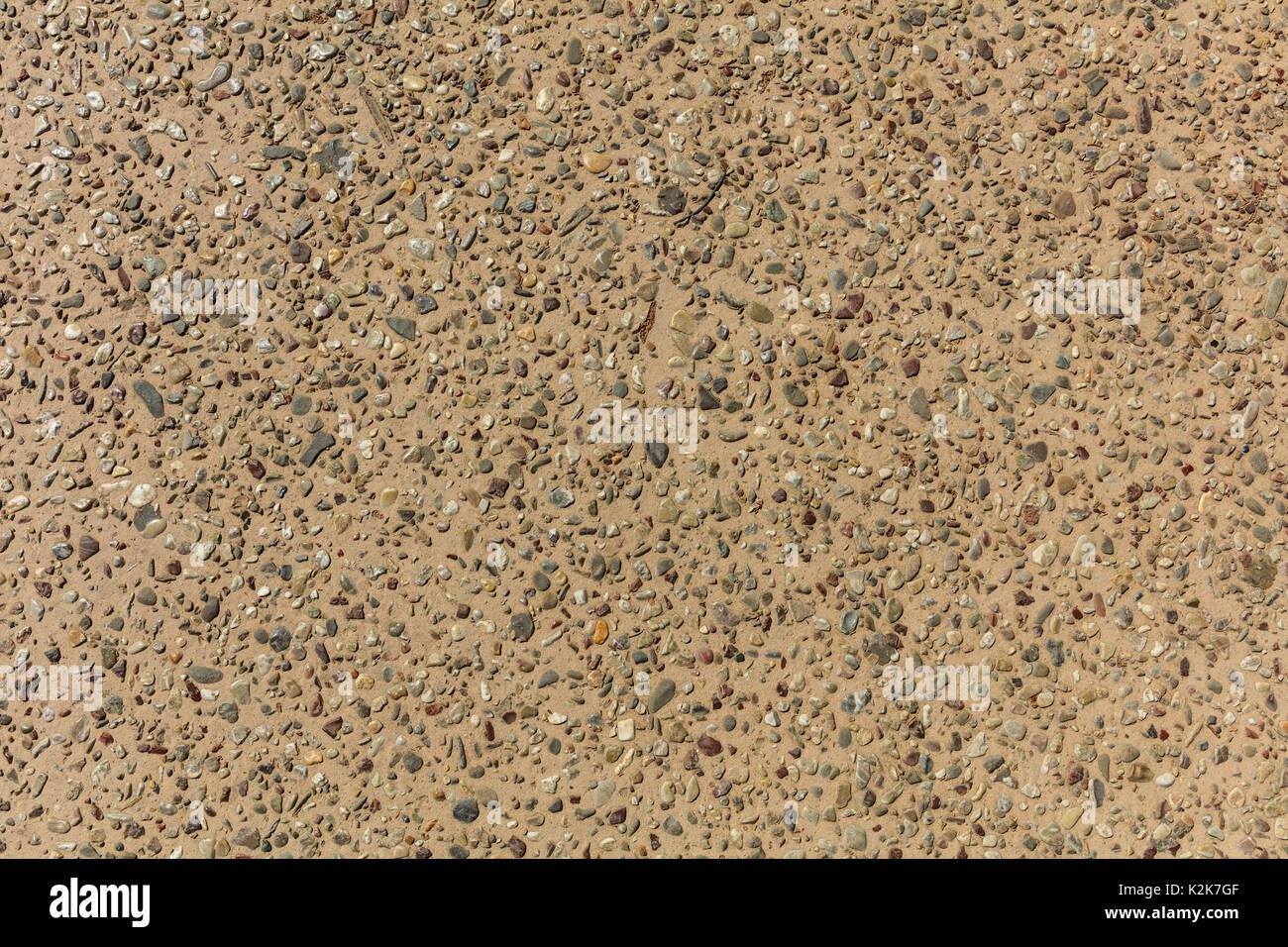 Stone and concrete pavement floor texture background Stock Photo