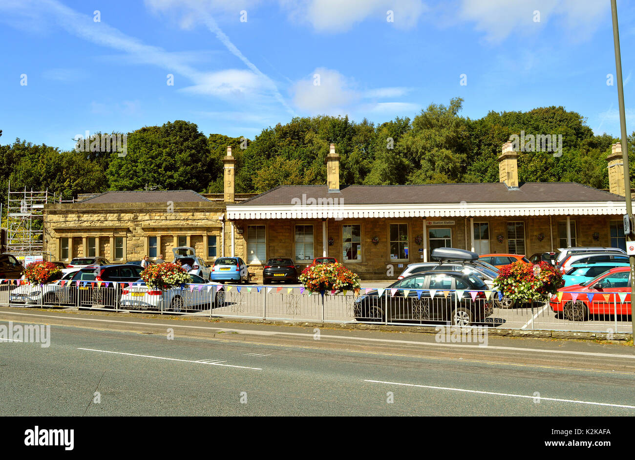 Buxton train station built in 1863 for the London & North Western