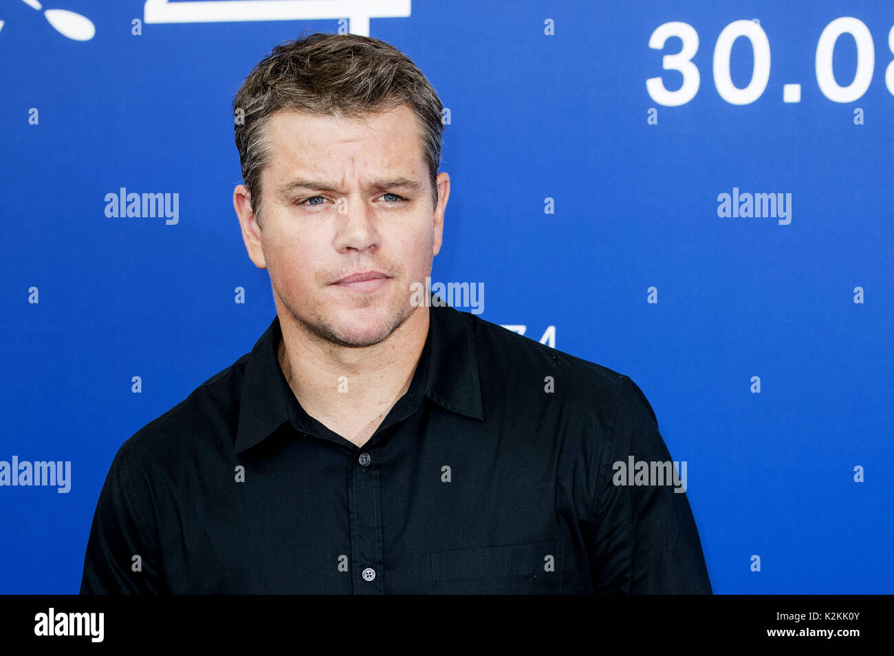 Venice, Italien. 30th Aug, 2017. Matt Damon during the 'Downsizing' photocall at the 74th Venice International Film Festival on August 30, 2017 | Verwendung weltweit Credit: dpa/Alamy Live News Stock Photo