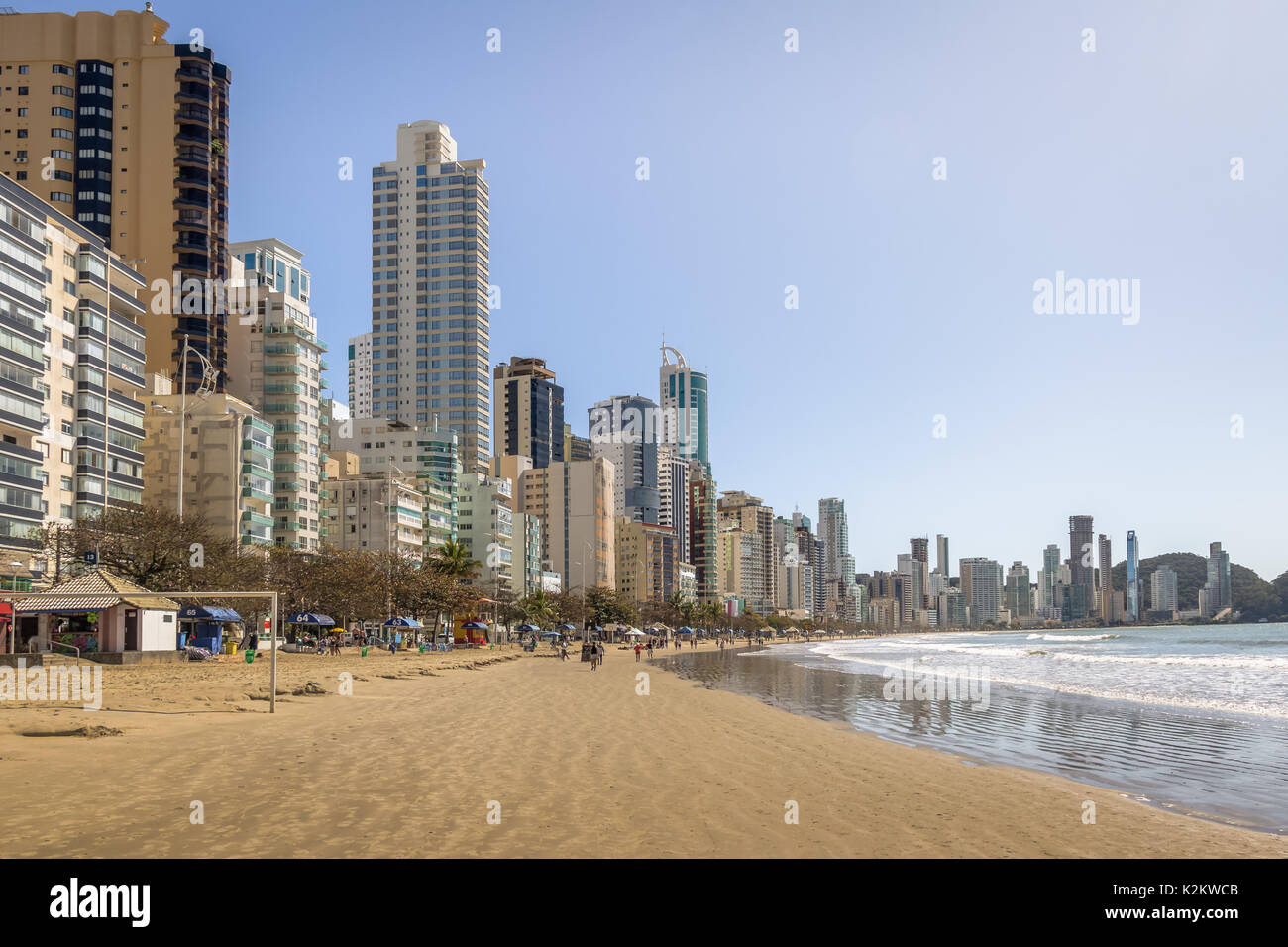 Balneario Camboriu beach and skyline - Balneario Camboriu, Santa ...