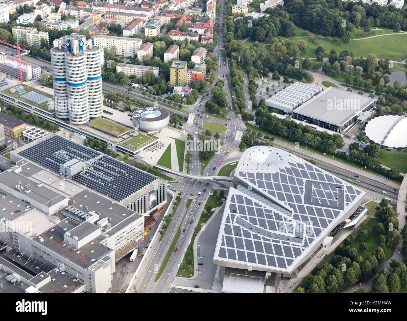 BMW World, Am Riesenfeld, Munich, Germany Stock Photo