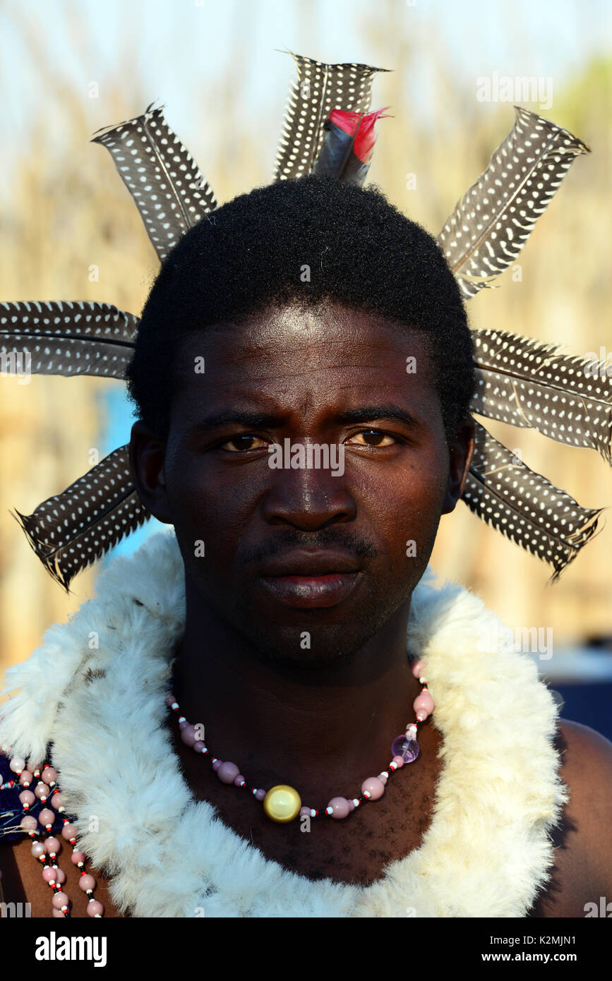 Swaziland Umhlanga Reed Dance Stock Photo Alamy