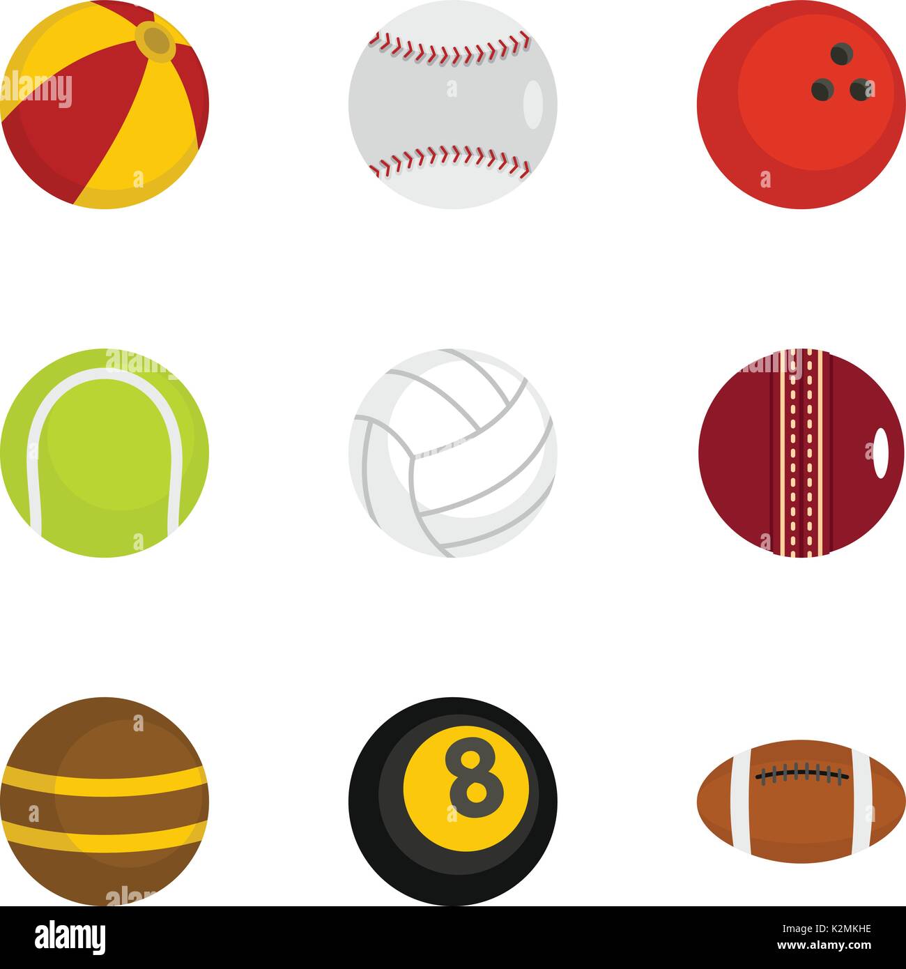 icons set, flat style Stock Vector Image & Art - Alamy