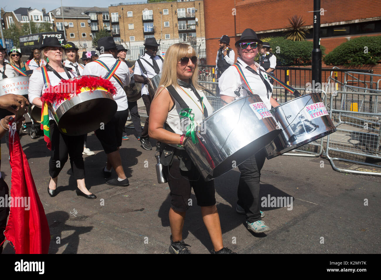 Calypso band Nottinghill Carnival Stock Photo Alamy