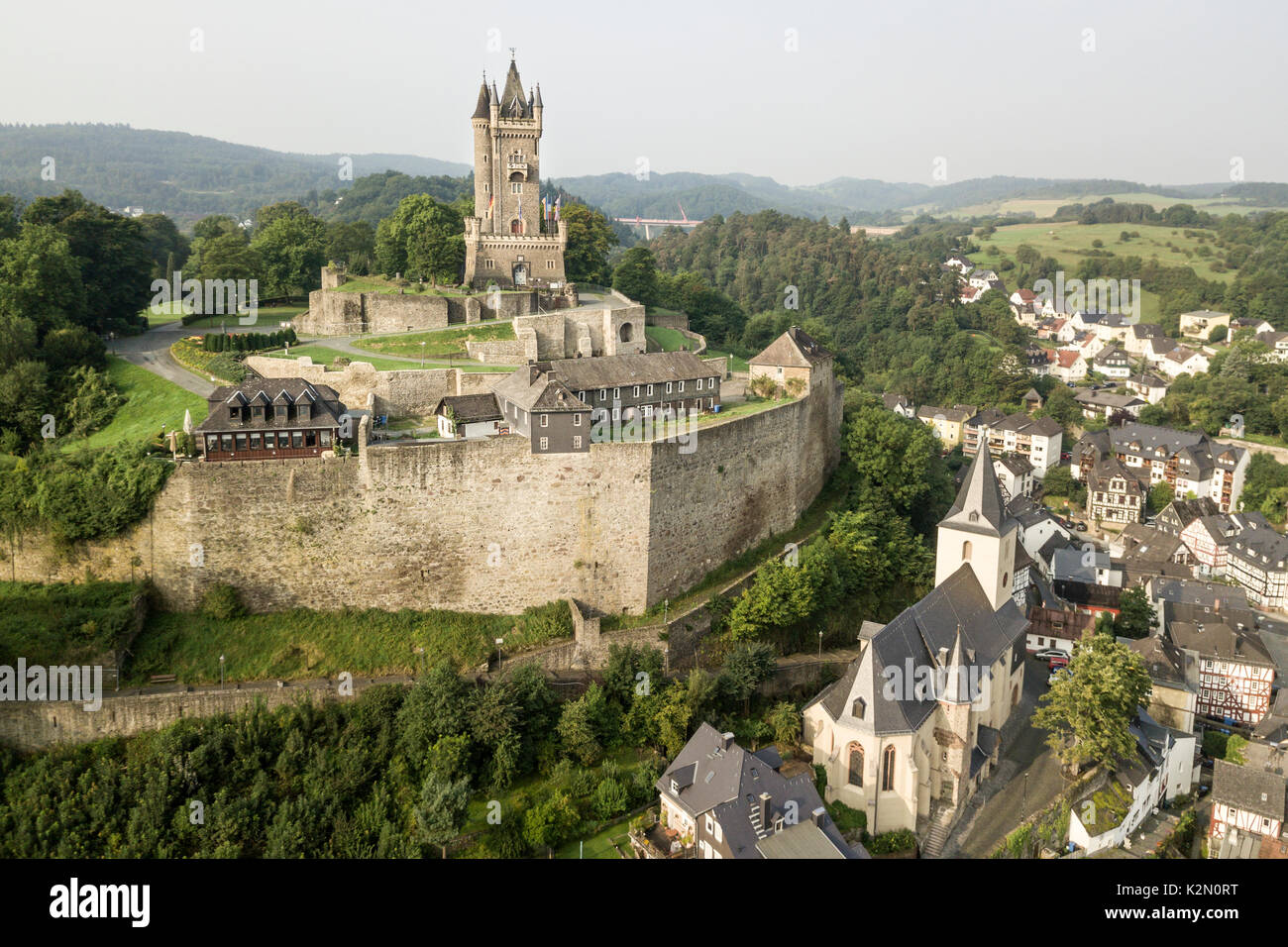 Ancient castle of Dillenburg. Hesse, Germany Stock Photo