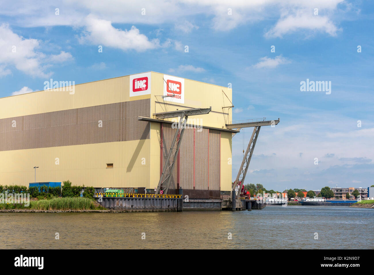 Warehouse of mechanical engineering firm IHC Systems B. V. on the