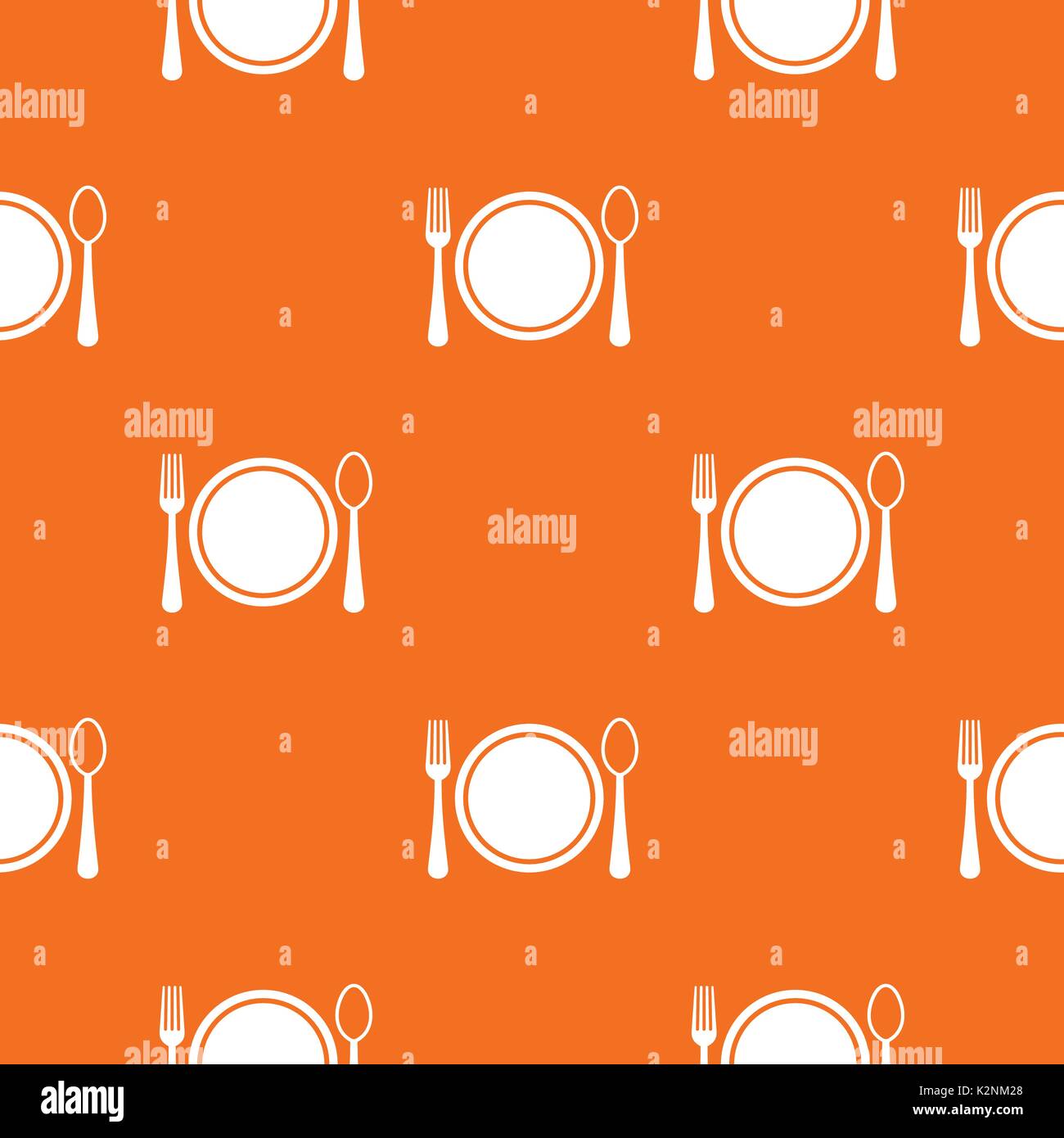 Formal cutlery pattern Stock Vector Images - Alamy