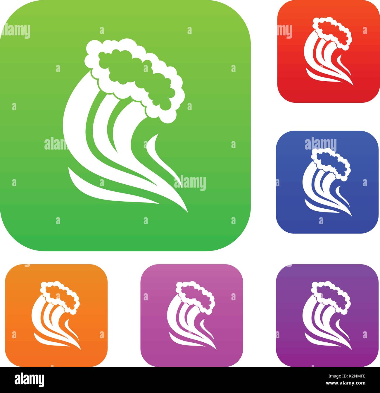 Foamy splash set collection Stock Vector Image & Art - Alamy