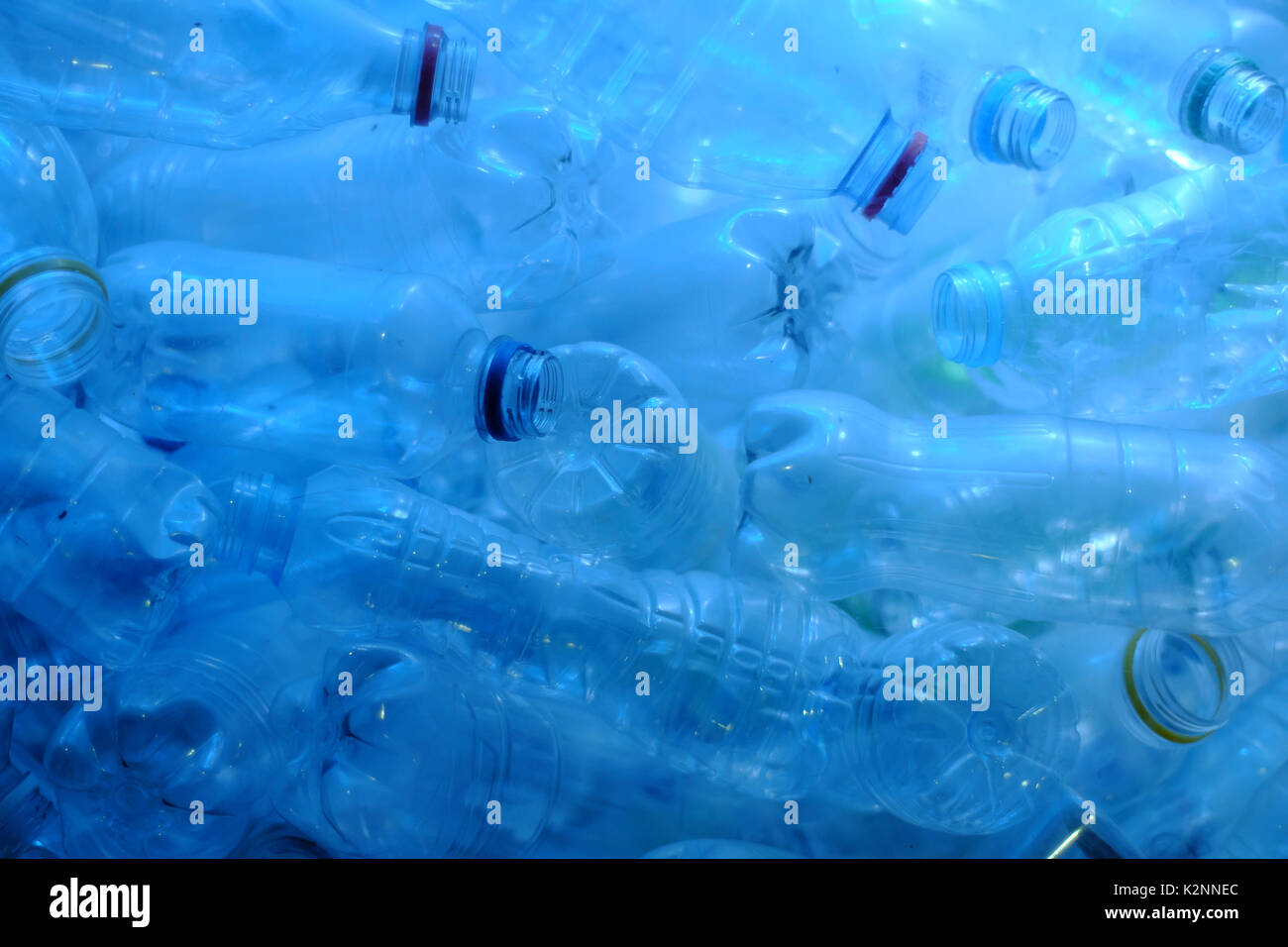 empty Plastic Bottles Recycling Stock Photo Alamy