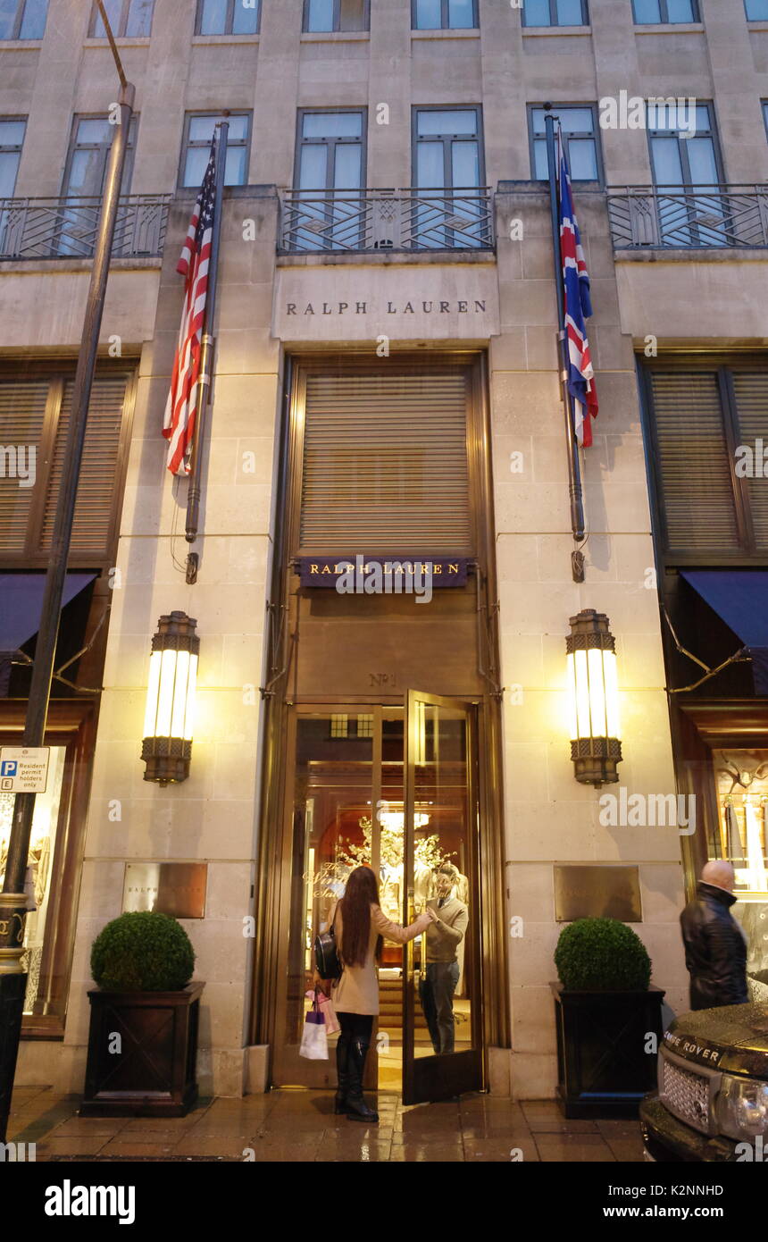 Ralph Lauren store on Bond street in London, UK Stock Photo - Alamy
