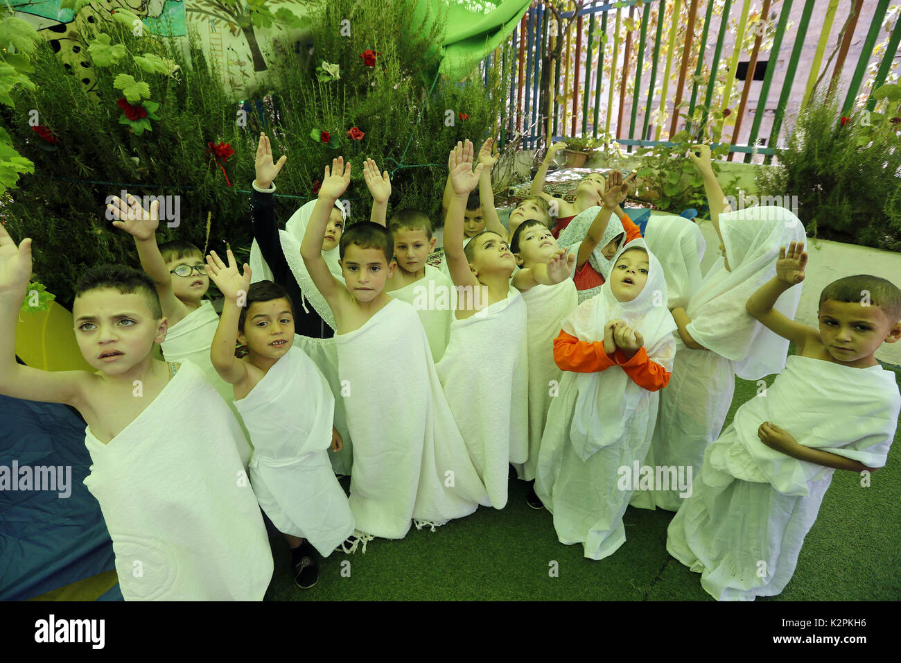 Hebron, West Bank, Palestinian Territory. 30th Aug, 2017. Palestinian
