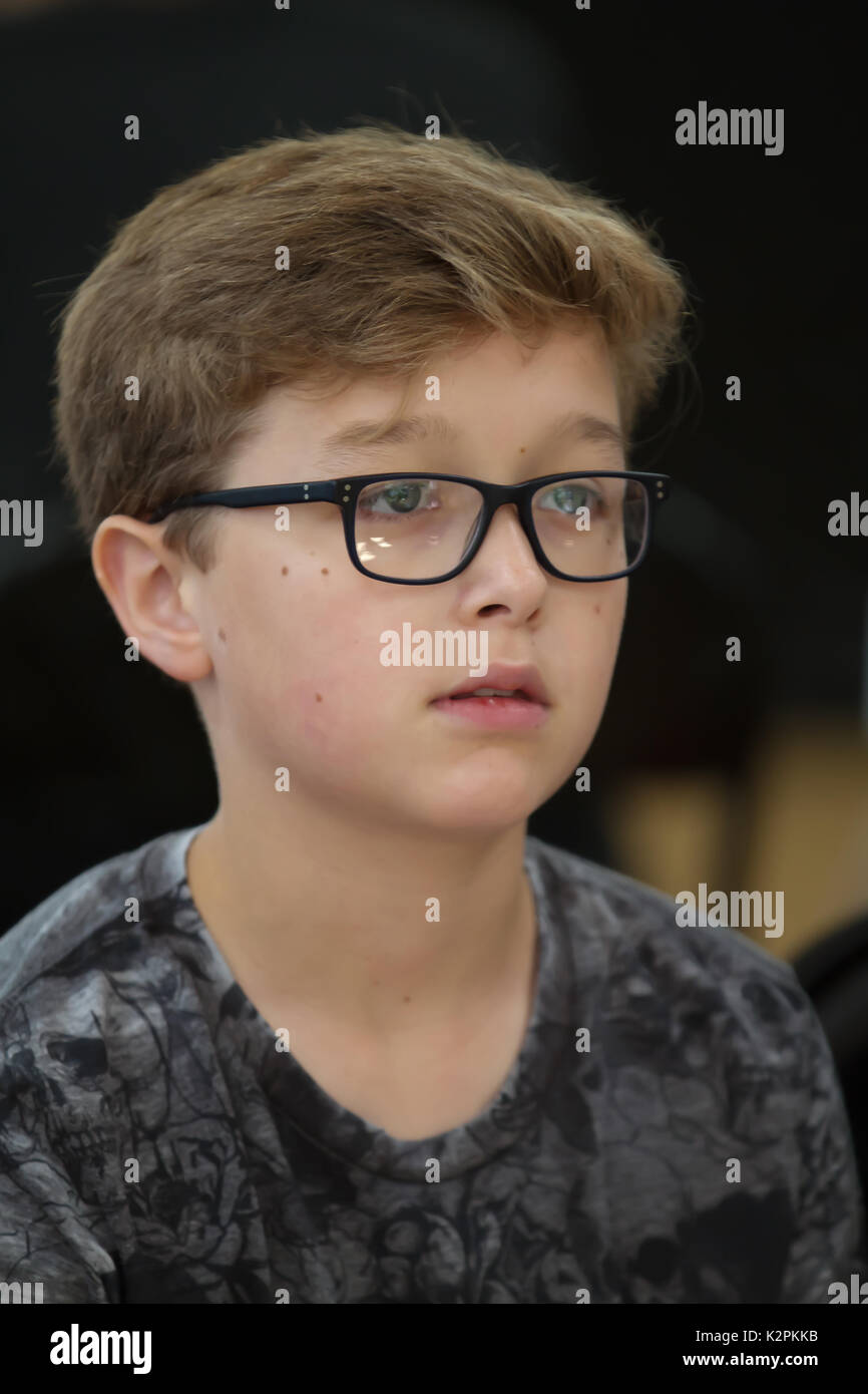 London,UK,31st August 2017,Josh Gleaves joined London’s top young buskers who took part in a boot camp with music industry experts at the Umbrella Rooms music studios in the heart of the West End before going head-to-head at the Gigs Grand Final at Westfield this Sunday. Twelve competitors have made it through to the Grand Final, where they will battle it out for the title of Gigs Champion 2017 and a range of top prizes including a London Underground busking licence, studio time and busking equipment and a busking trip to Paris©Keith Larby/Alamy Live News Stock Photo