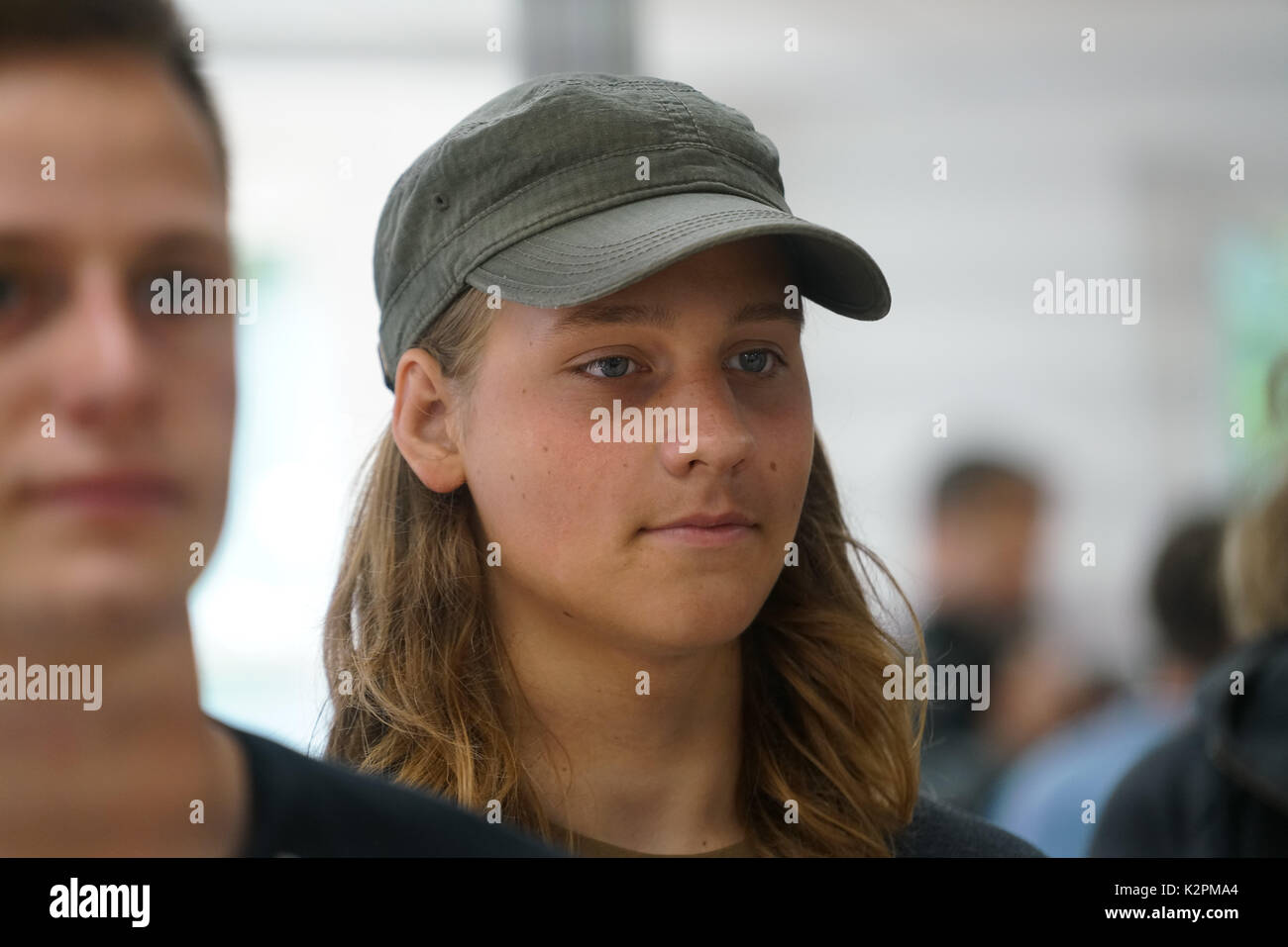 Shaftesbury Ave, London, England, UK. 31st Aug, 2017. Roadstead, preparing for Mayor's Gigs competition at the Umbrella Rooms music studios before going head-to-head at the Gigs Grand Final over the weekend. Credit: See Li/Alamy Live News Stock Photo