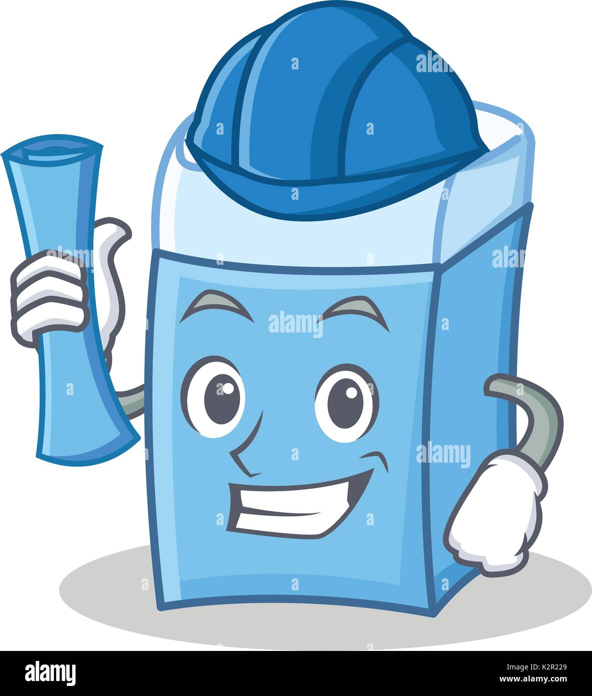 Architect eraser character mascot style Stock Vector Image & Art Alamy