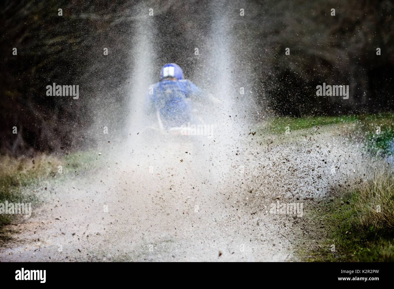 Off road bike on competition Stock Photo Alamy