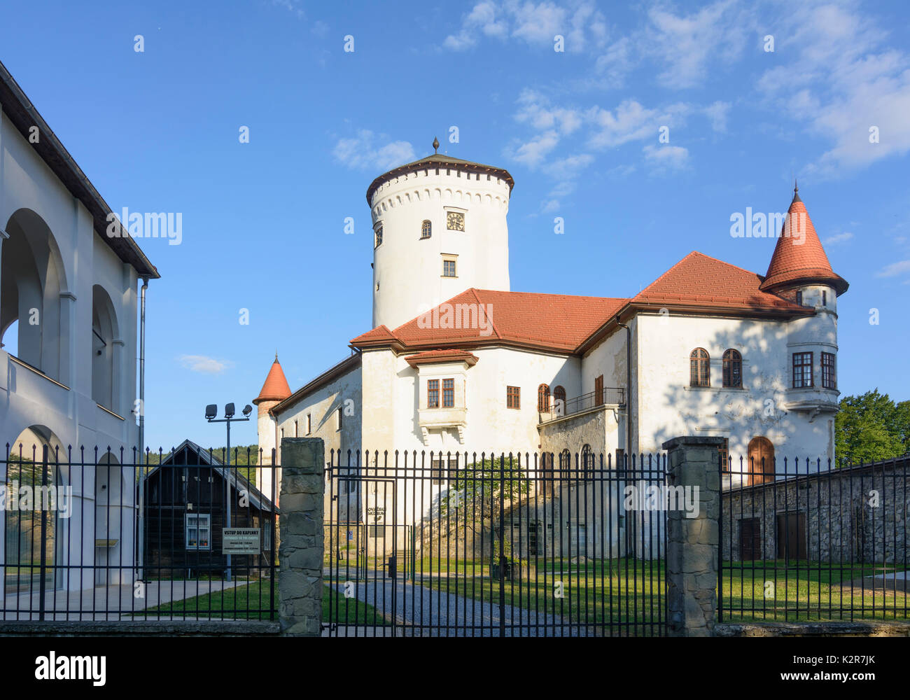 Budatin Castle, Zilina (Sillein, Silein), Slovakia Stock Photo