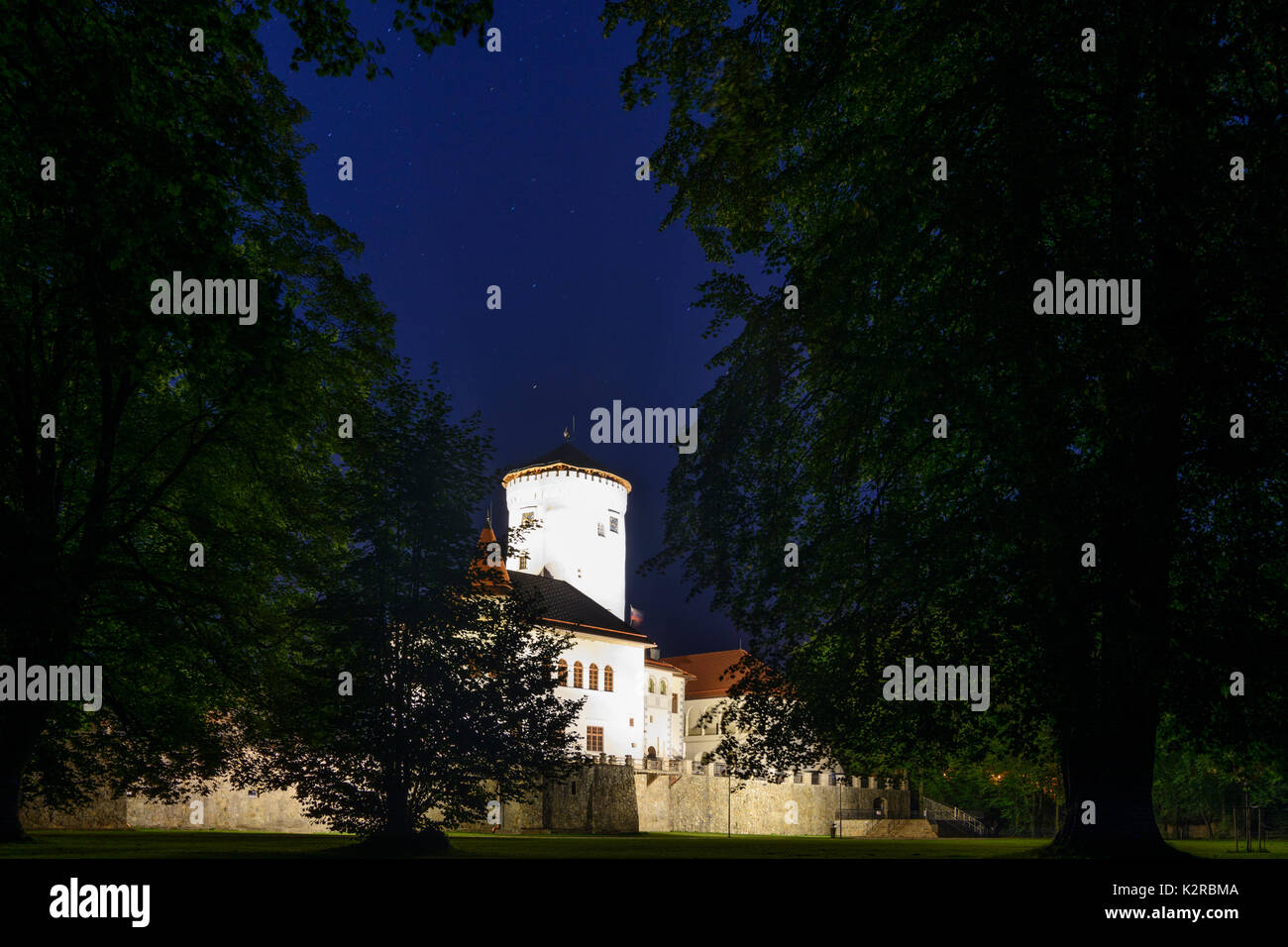 Budatin Castle, Zilina (Sillein, Silein), Slovakia Stock Photo