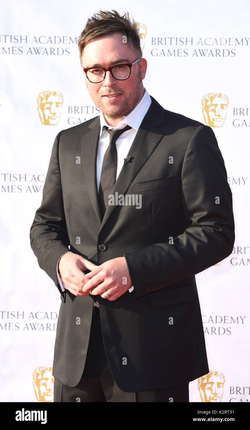 Danny Wallace at the BAFTA Games Awards - BAFTA Games Awards 2013