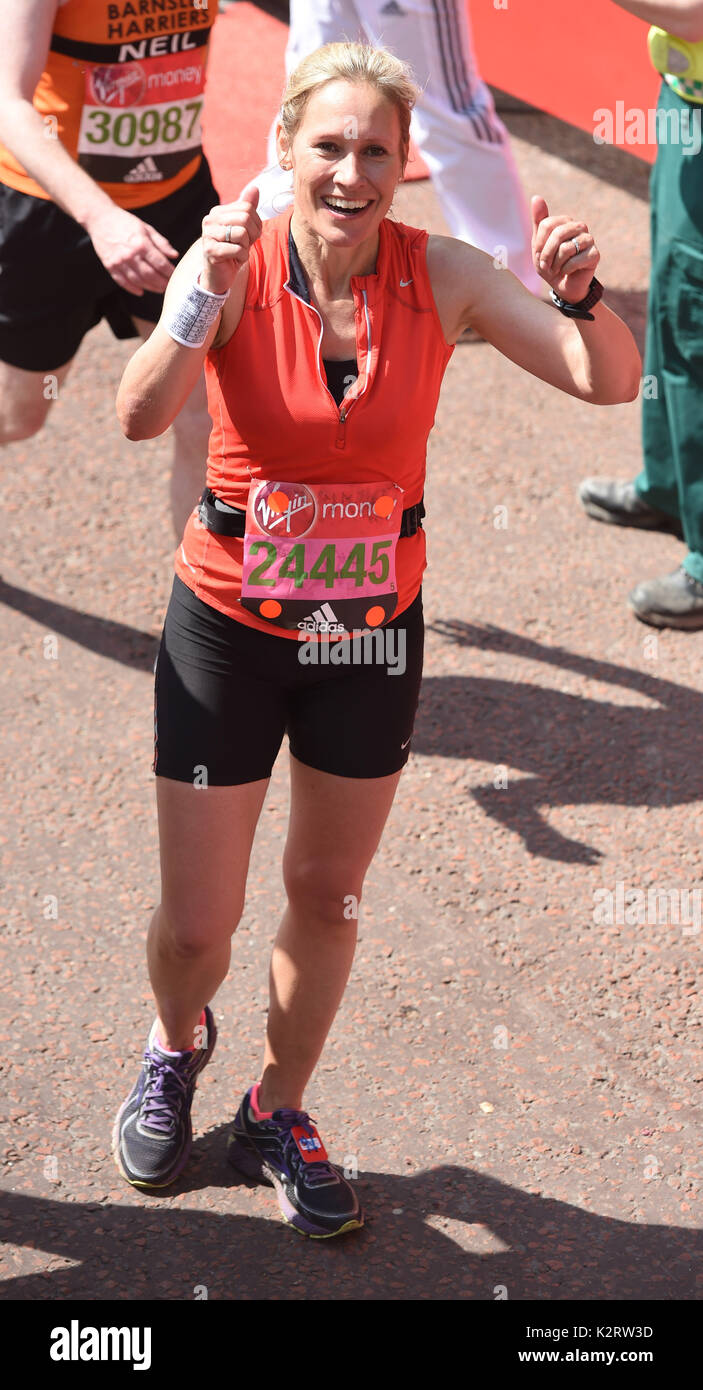 Sophie Raworth Marathon Hi res Stock Photography And Images Alamy