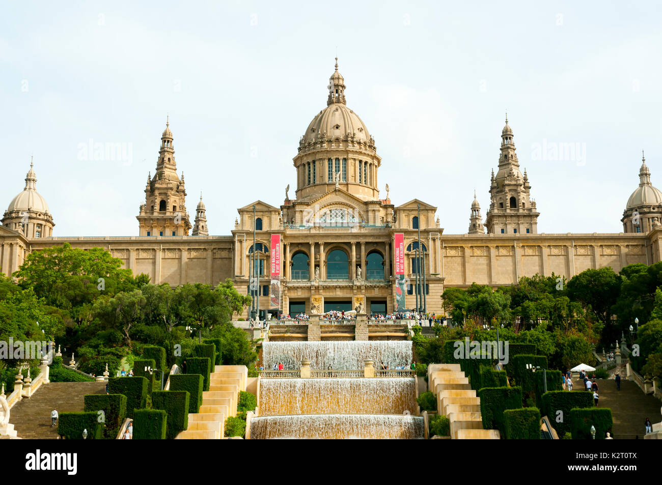 National Art Museum of Catalonia - Barcelona - Spain Stock Photo