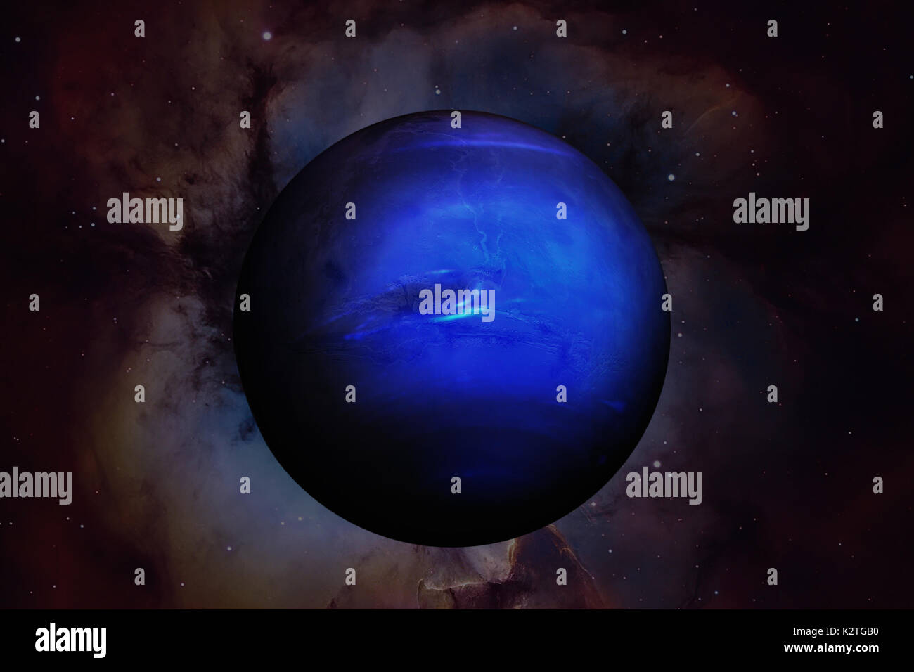 Solar System Neptune. It is the eighth and farthest from the