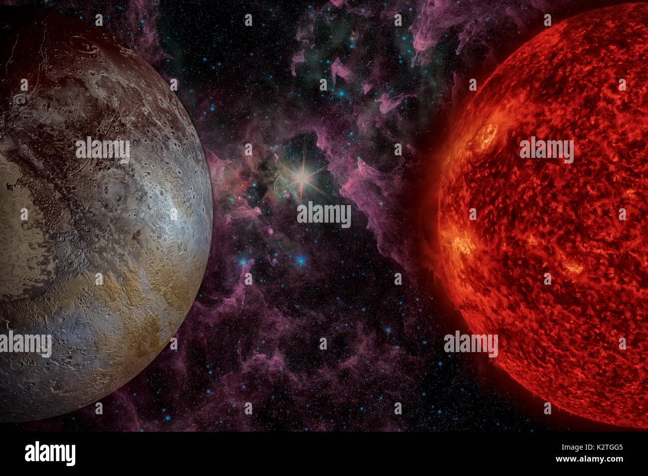 Solar System Pluto It Is A Dwarf Planet In The Kuiper