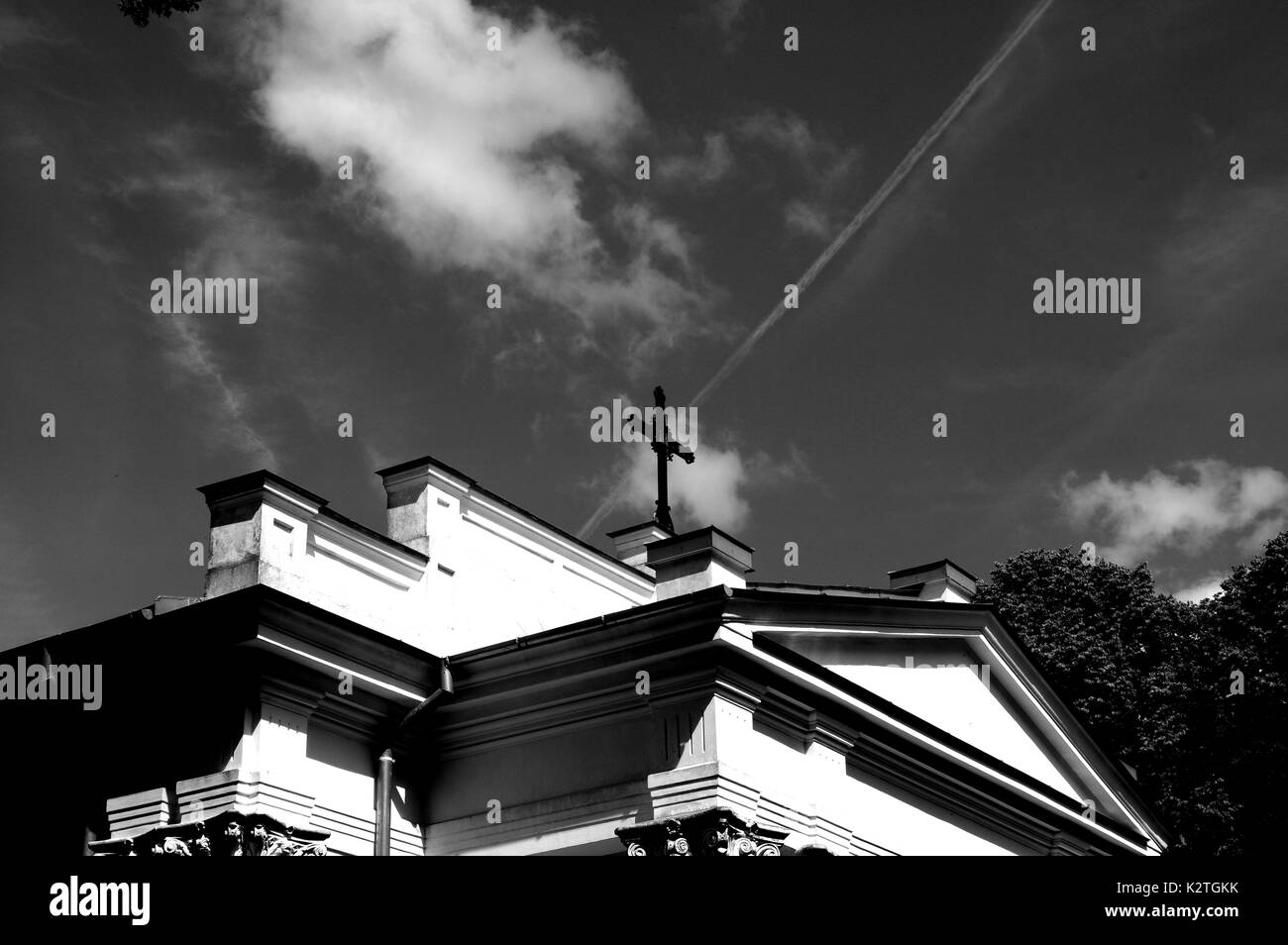 Architecture design building in Black and White Stock Photos & Images ...