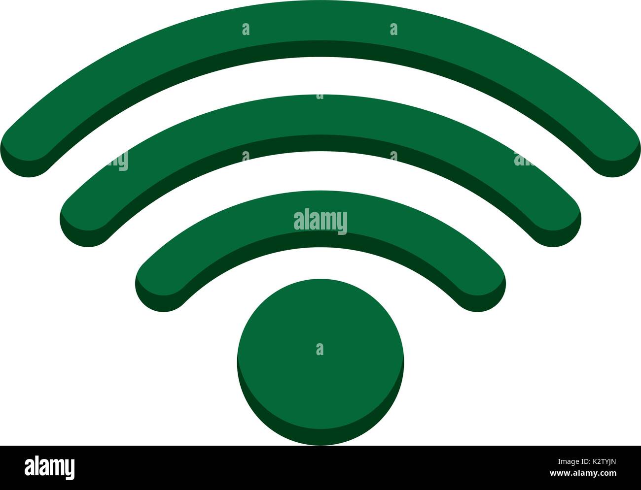 wireless sign icon Stock Vector Image & Art - Alamy