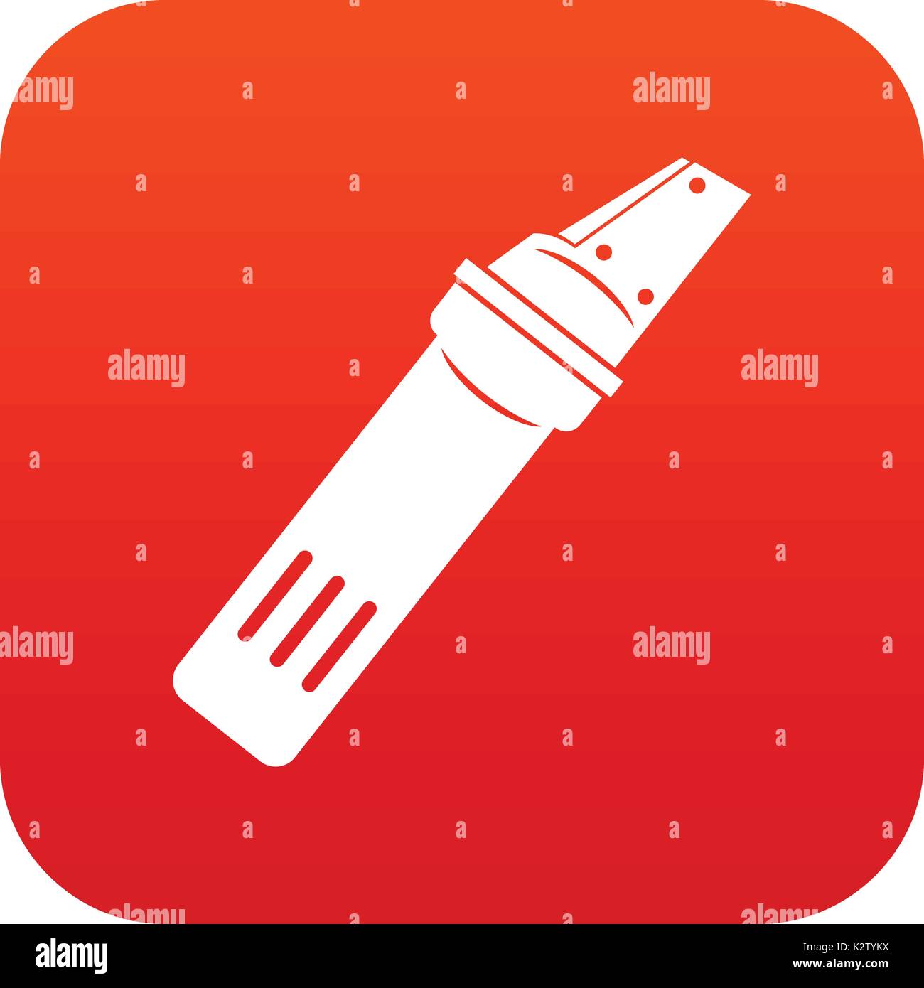 Glass cutter icon digital red Stock Vector Image & Art Alamy