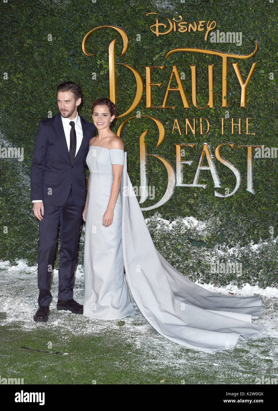 Photo Must Be Credited C Alpha Press 23 02 17 Dan Stevens And Emma Watson Disneys Beauty And The Beast Uk Launch Event London Stock Photo Alamy