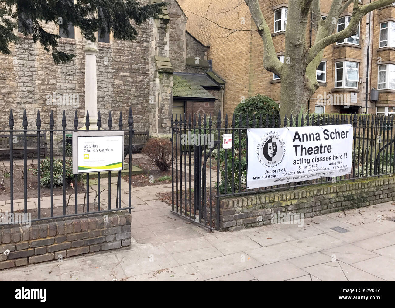 Photo Must Be Credited ©Alpha Press 066465 26/02/2017 Anna Scher Theatre Acting School at Saint Silas Church in Pentonville, Islington, North London. Stock Photo