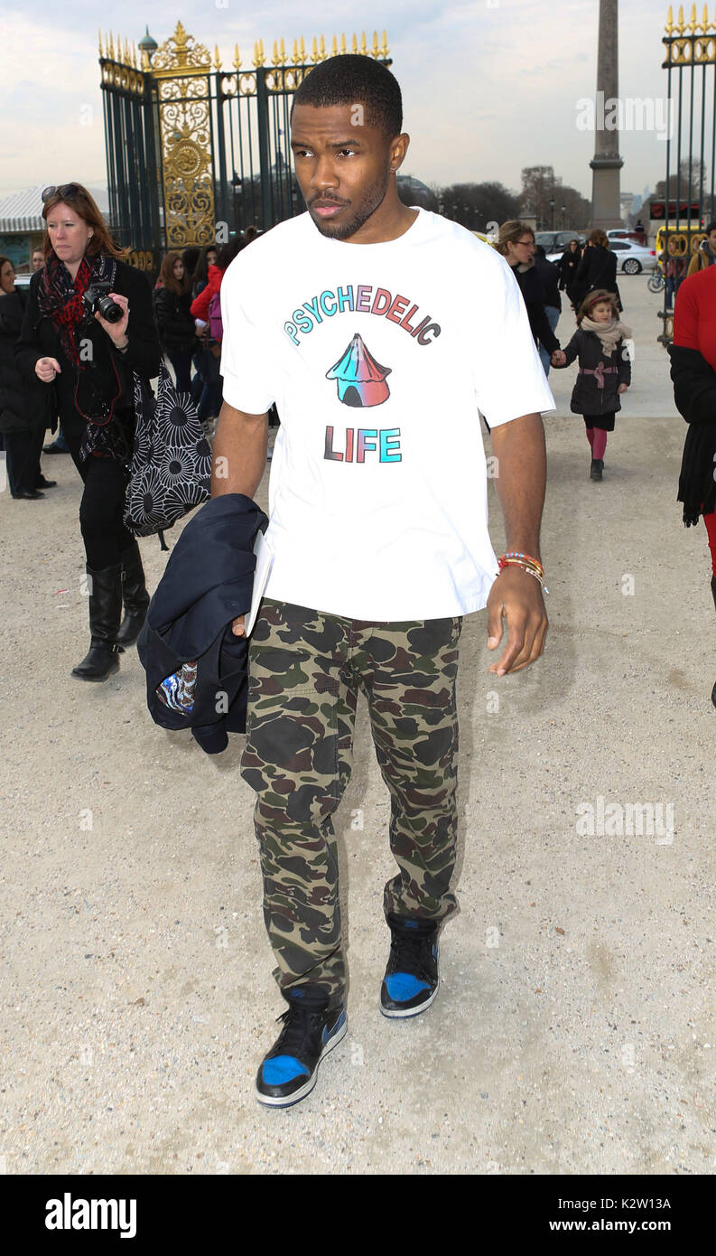 Frank ocean fashion week hi-res stock photography and images - Alamy