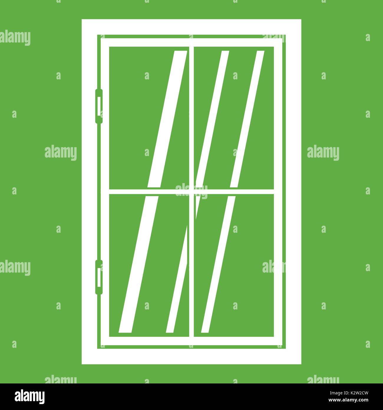 Closed window icon green Stock Vector Image & Art Alamy