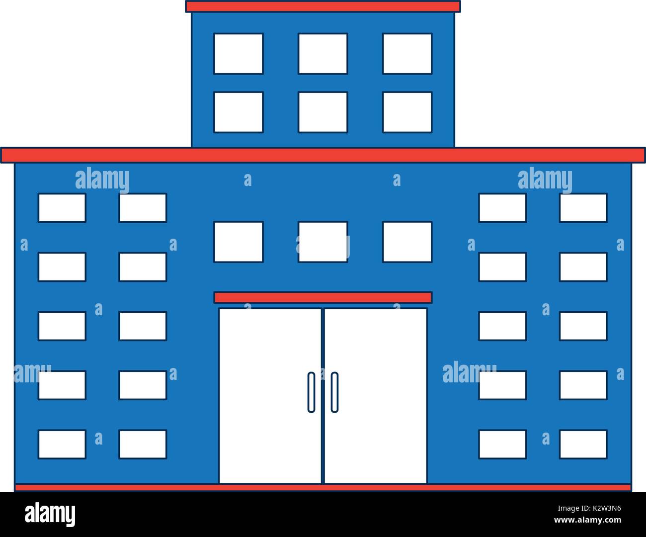 hospital building icon Stock Vector Image & Art - Alamy