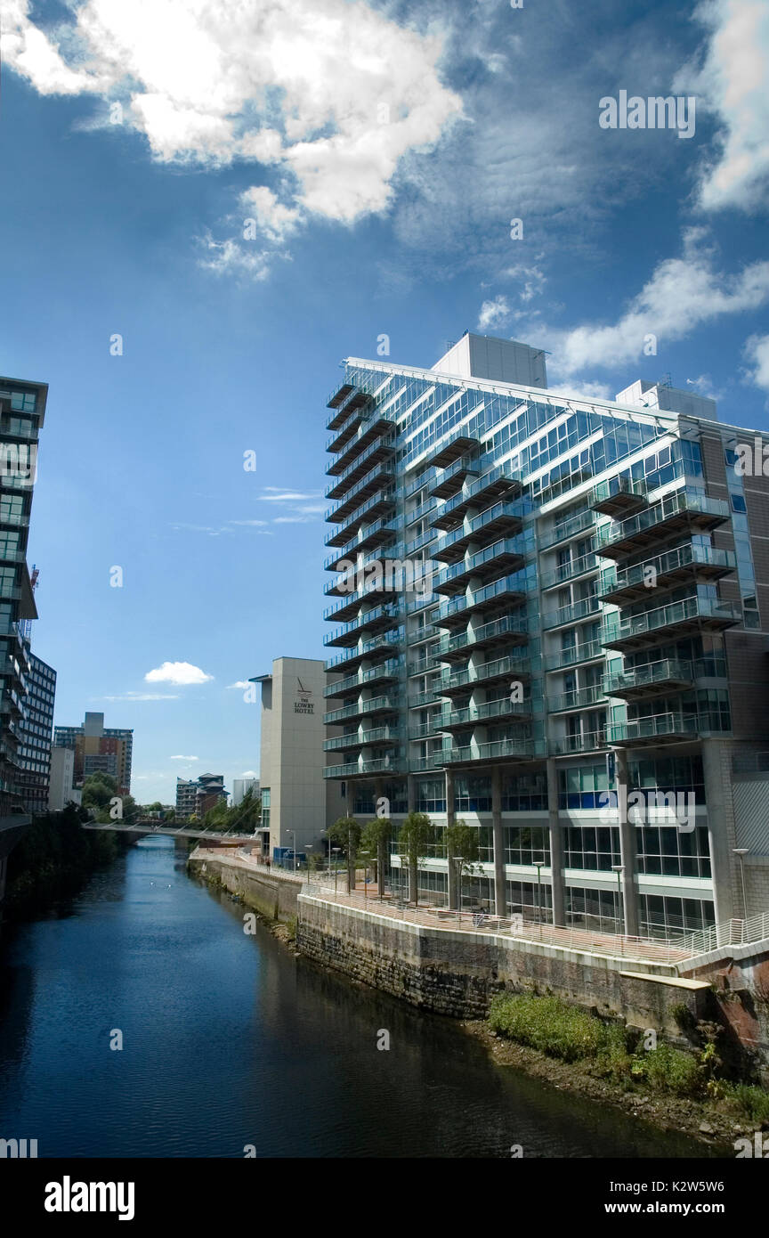 The Edge apartments, Central Salford Stock Photo Alamy