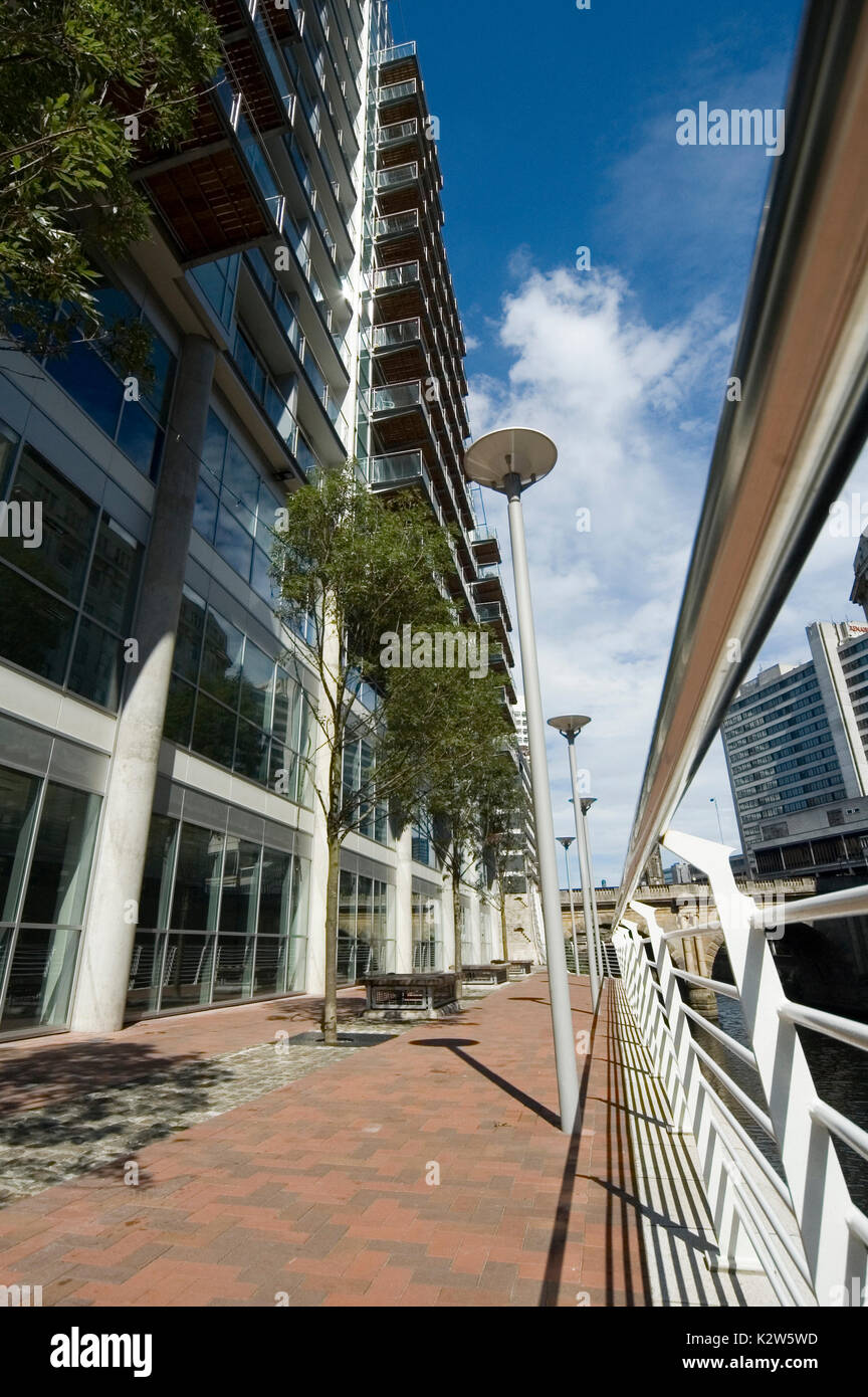 The Edge apartments, Central Salford Stock Photo Alamy