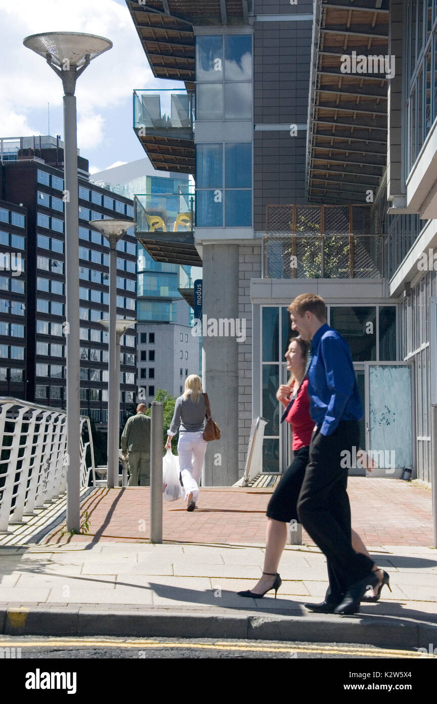 The Edge apartments, Central Salford Stock Photo Alamy