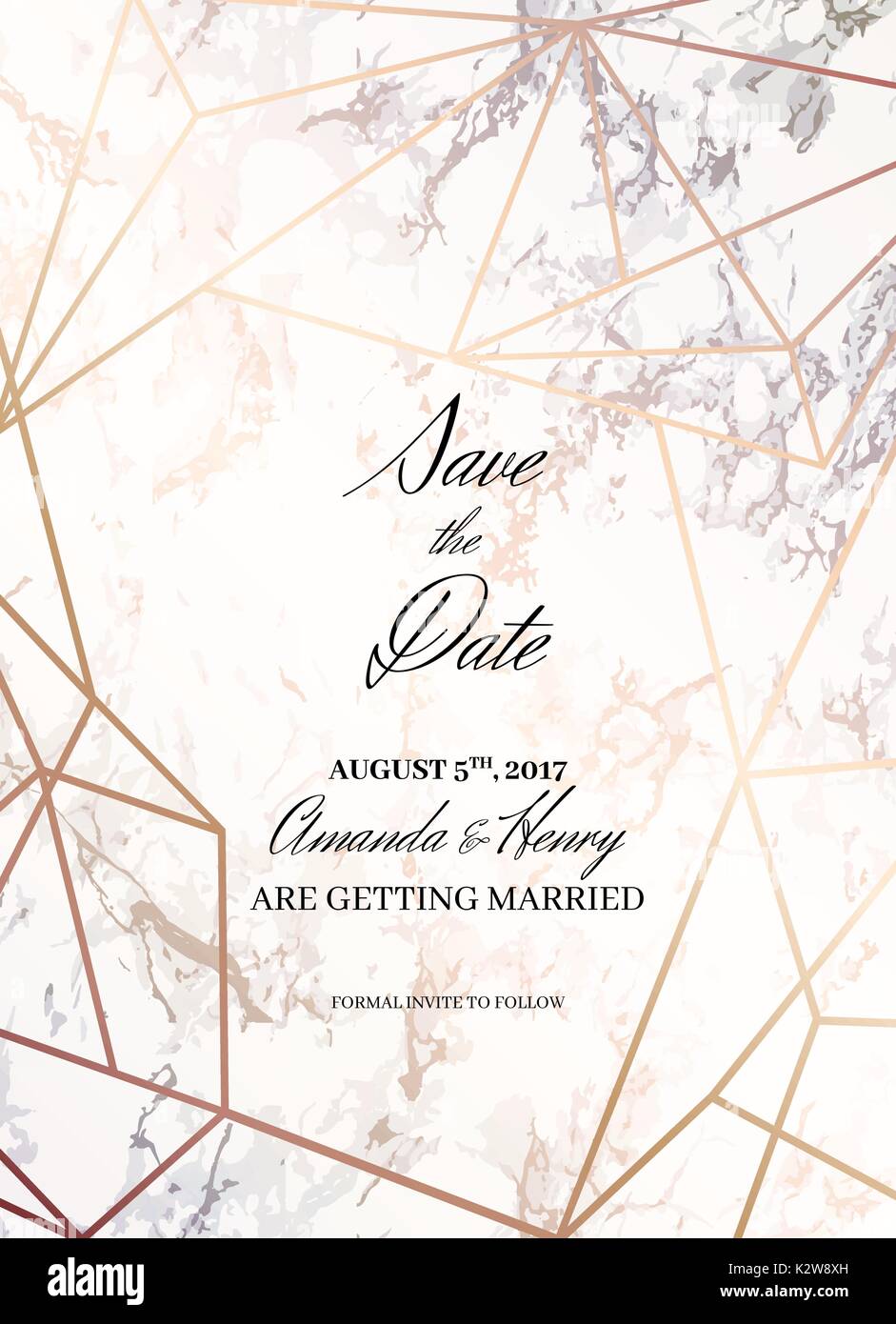 Save date design template Stock Vector Images Alamy