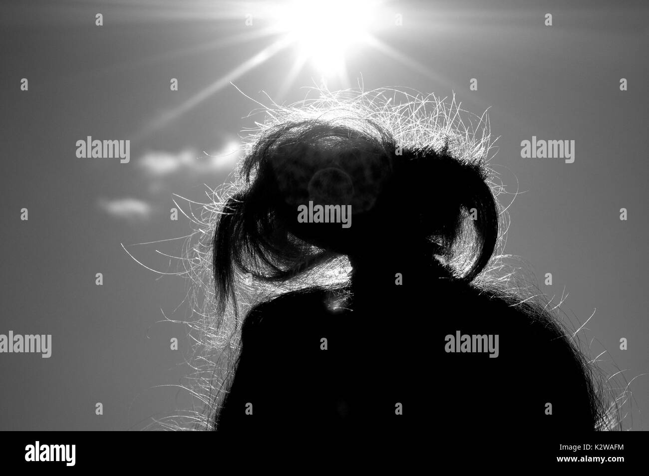 Moody girl vibes hi-res stock photography and images - Alamy