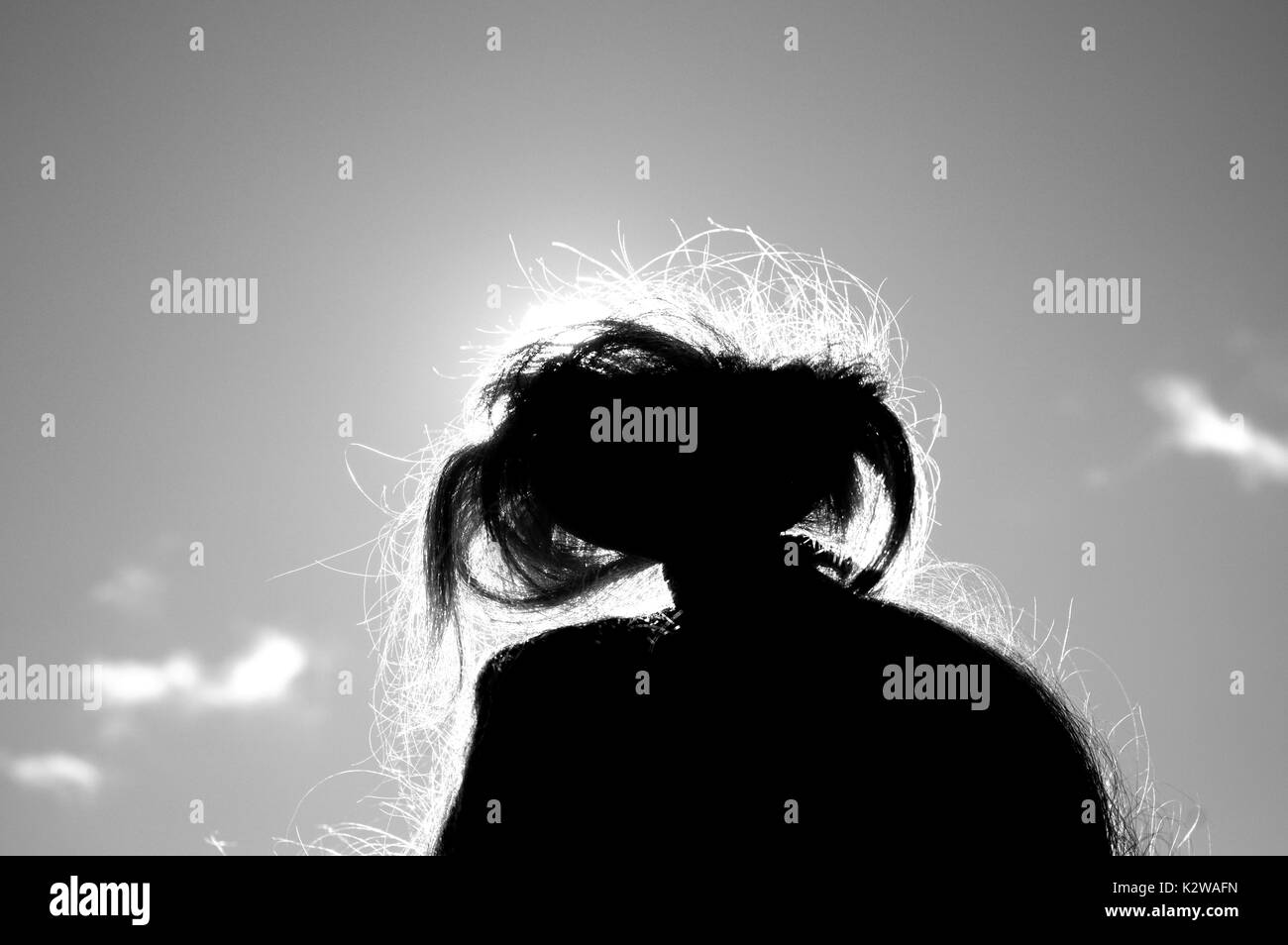 Moody girl vibes hi-res stock photography and images - Alamy