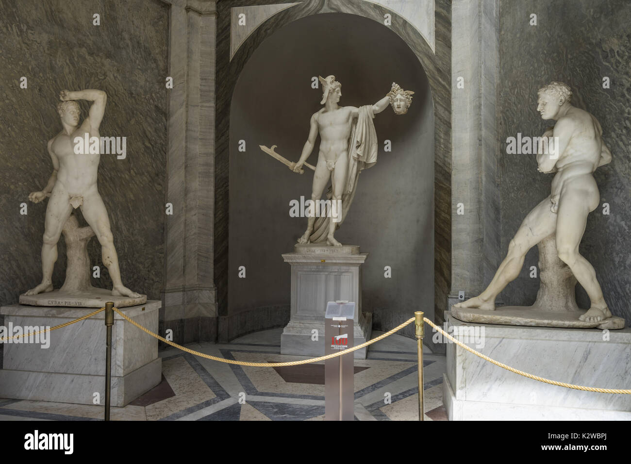 Perseus head medusa statue canova hi-res stock photography and images ...