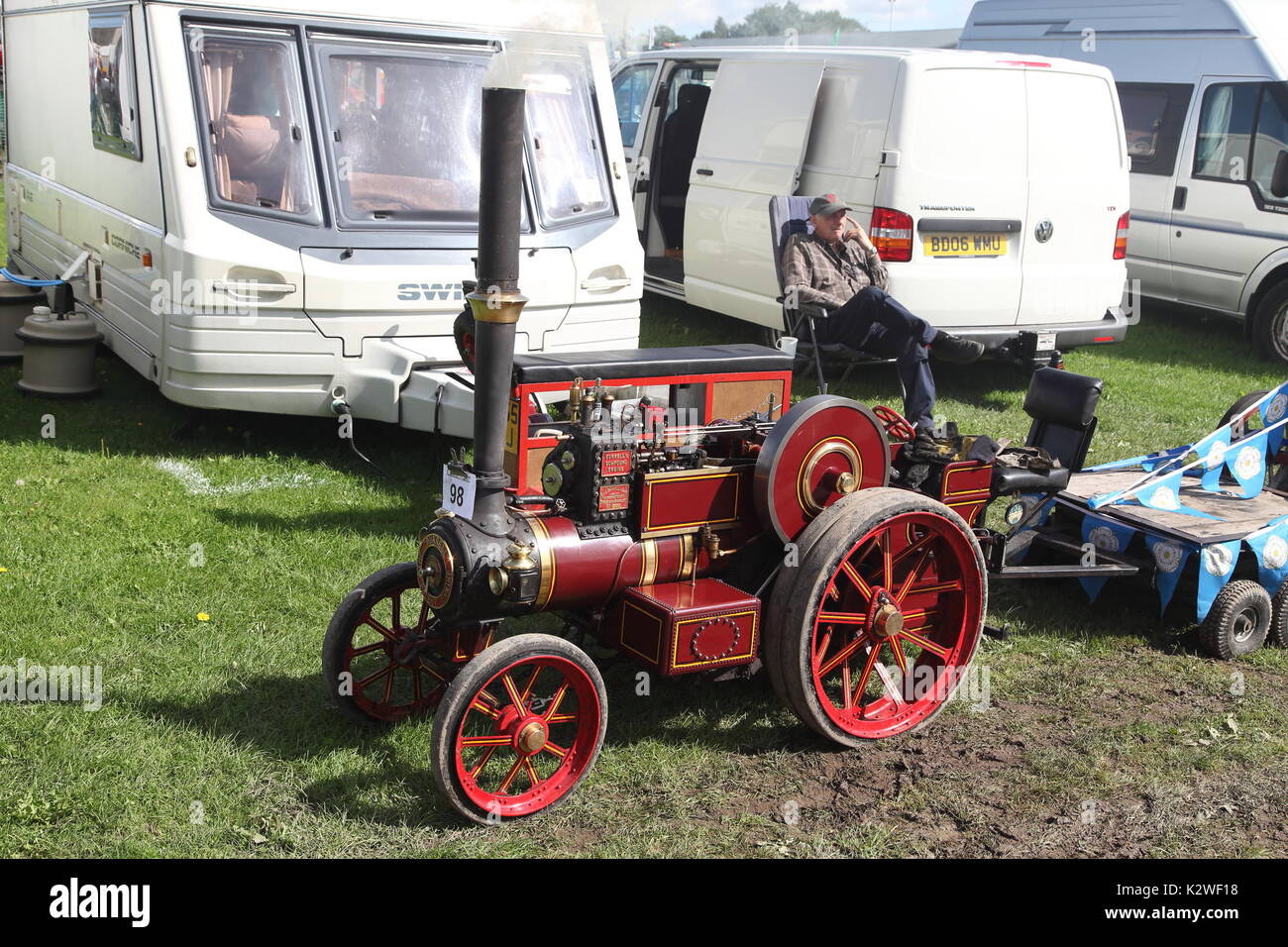 A collection of steam rally mainly brass commemorative plaques