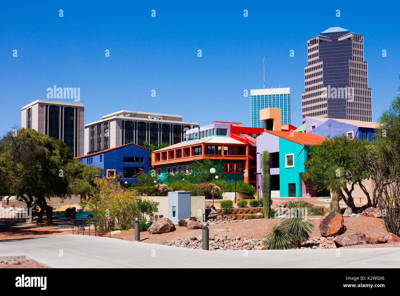 Tucson Arizona downtown Stock Photo