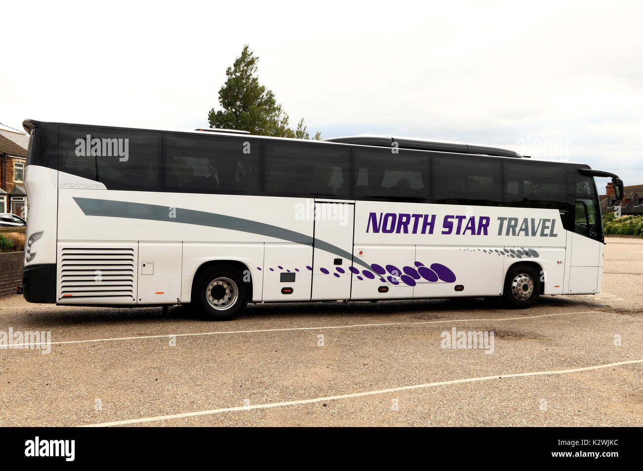 North Star Travel, Coach, coaches, day trips, trip, excursion, excursions, travel company, companies, transport, England,  UK Stock Photo