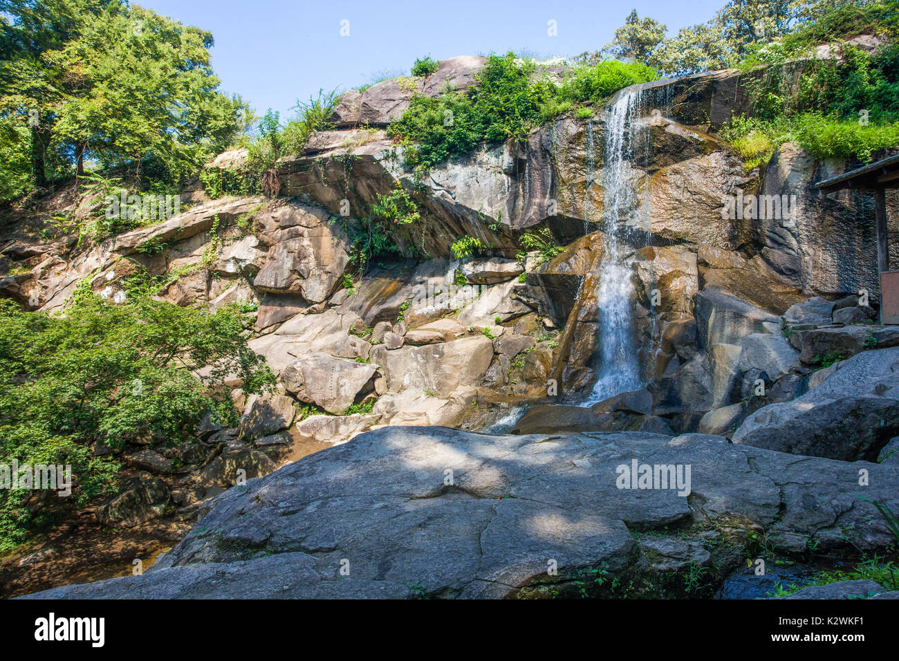 Waterfall at Maymont Estate, Richmond, VA Stock Photo Alamy
