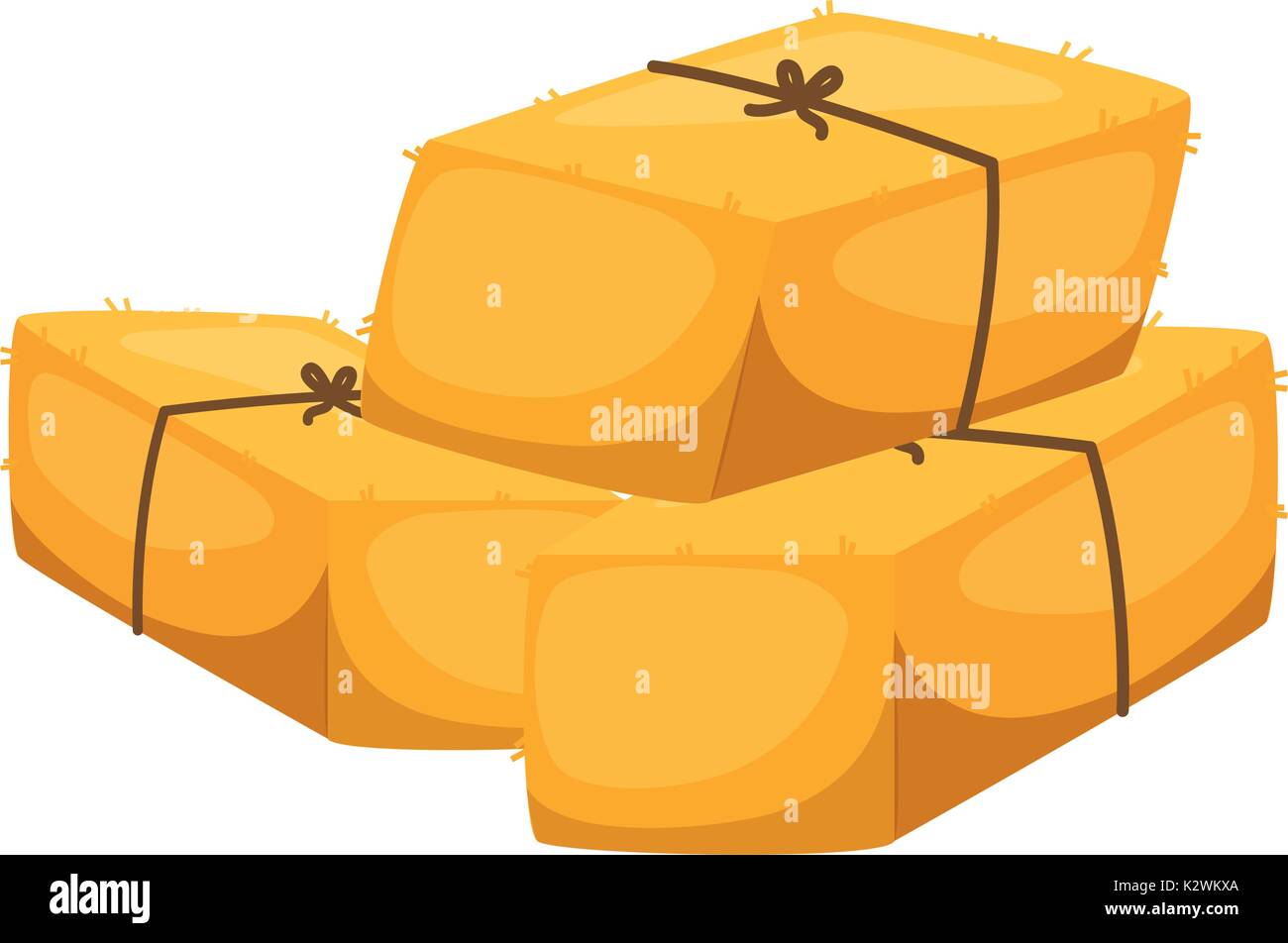 Hay Blocks Stock Vector Images - Alamy