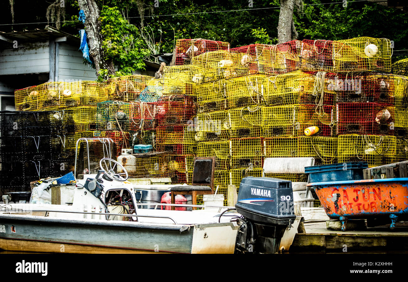 Shrimp boat catch hi-res stock photography and images - Alamy